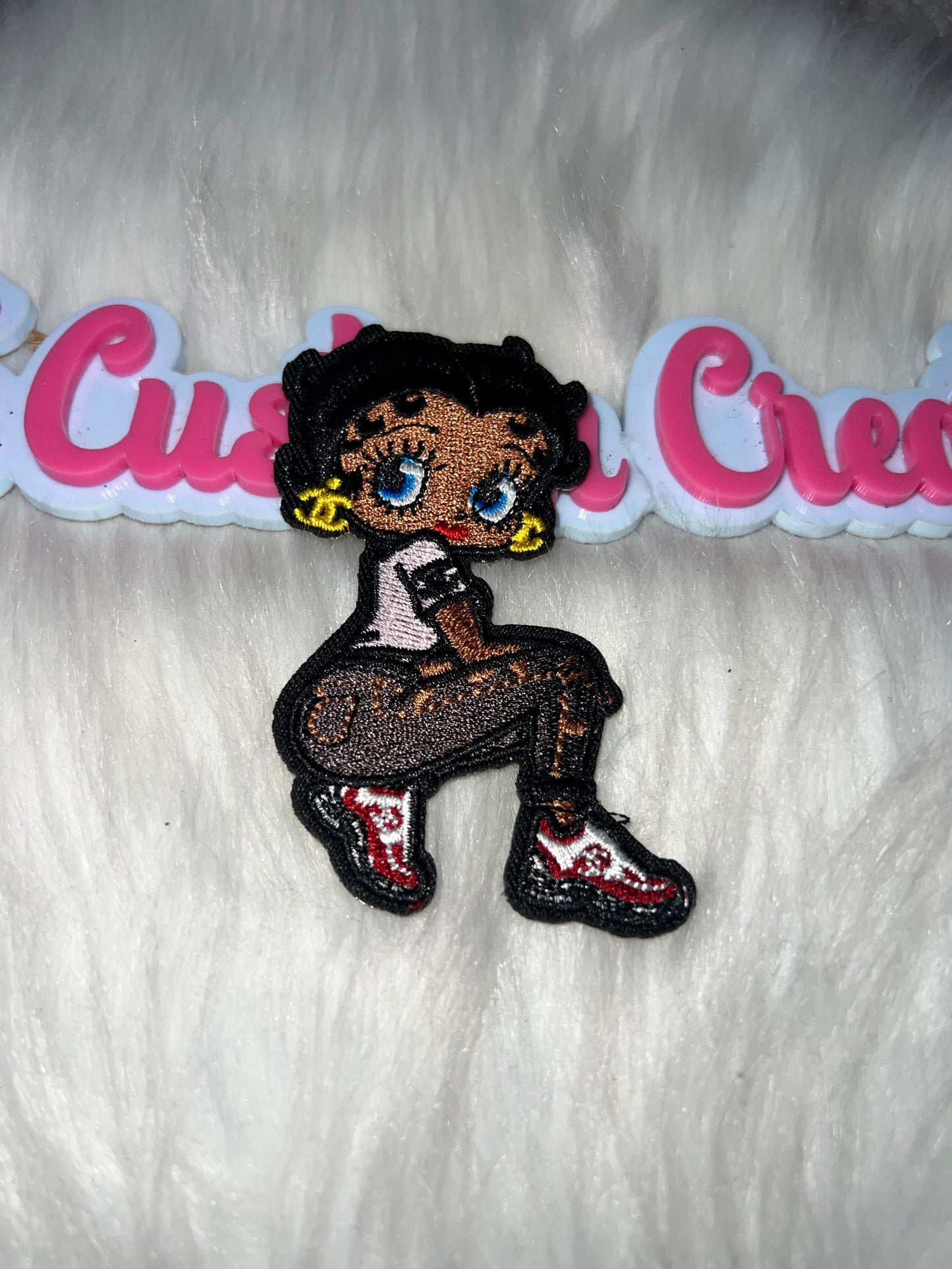 Street Style Glam LV Betty Iron-On Patch