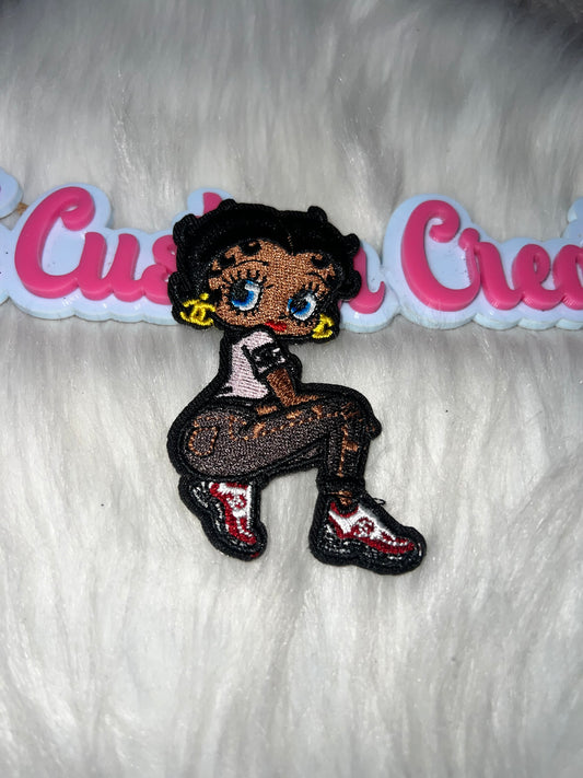 Street Style Glam LV Betty Iron-On Patch