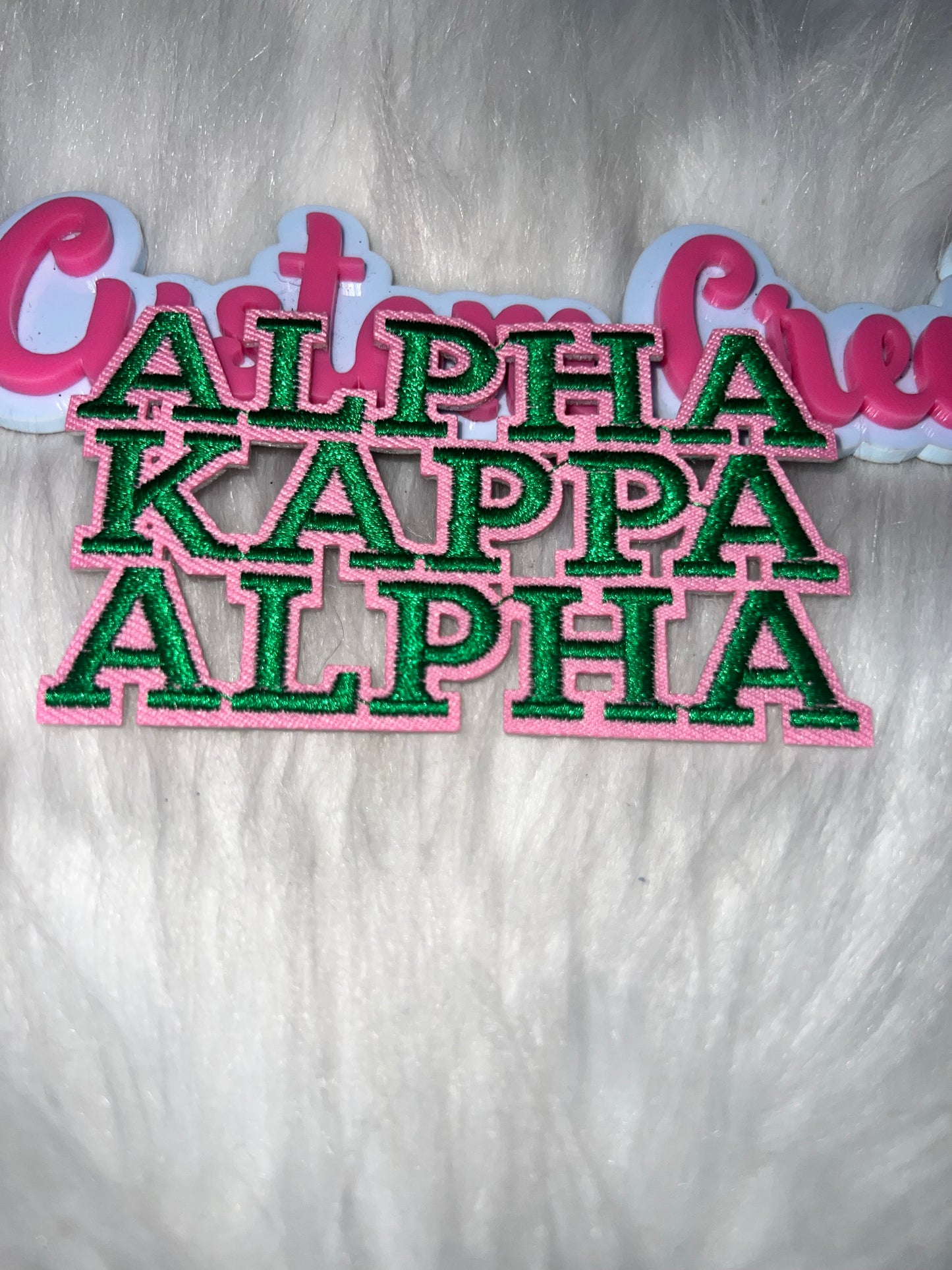 ⭐ Alpha Kappa Alpha – IRON-ON PATCH