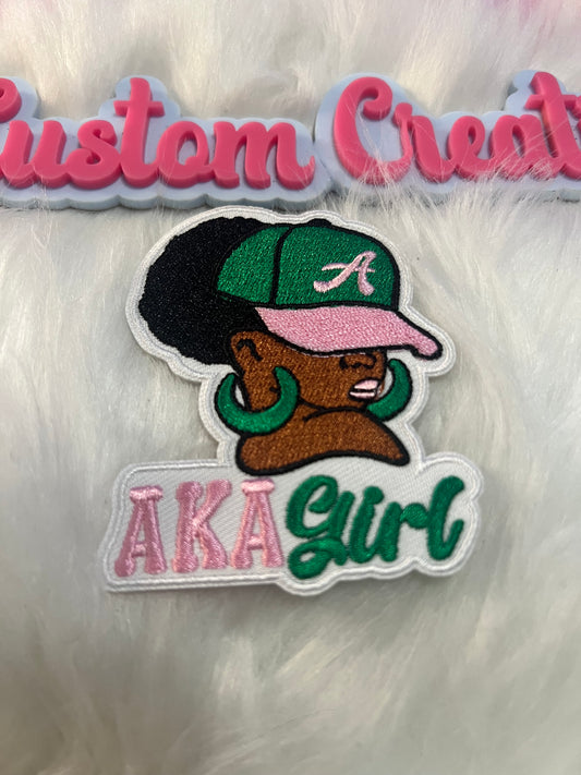 AKA Girl in baseball cap