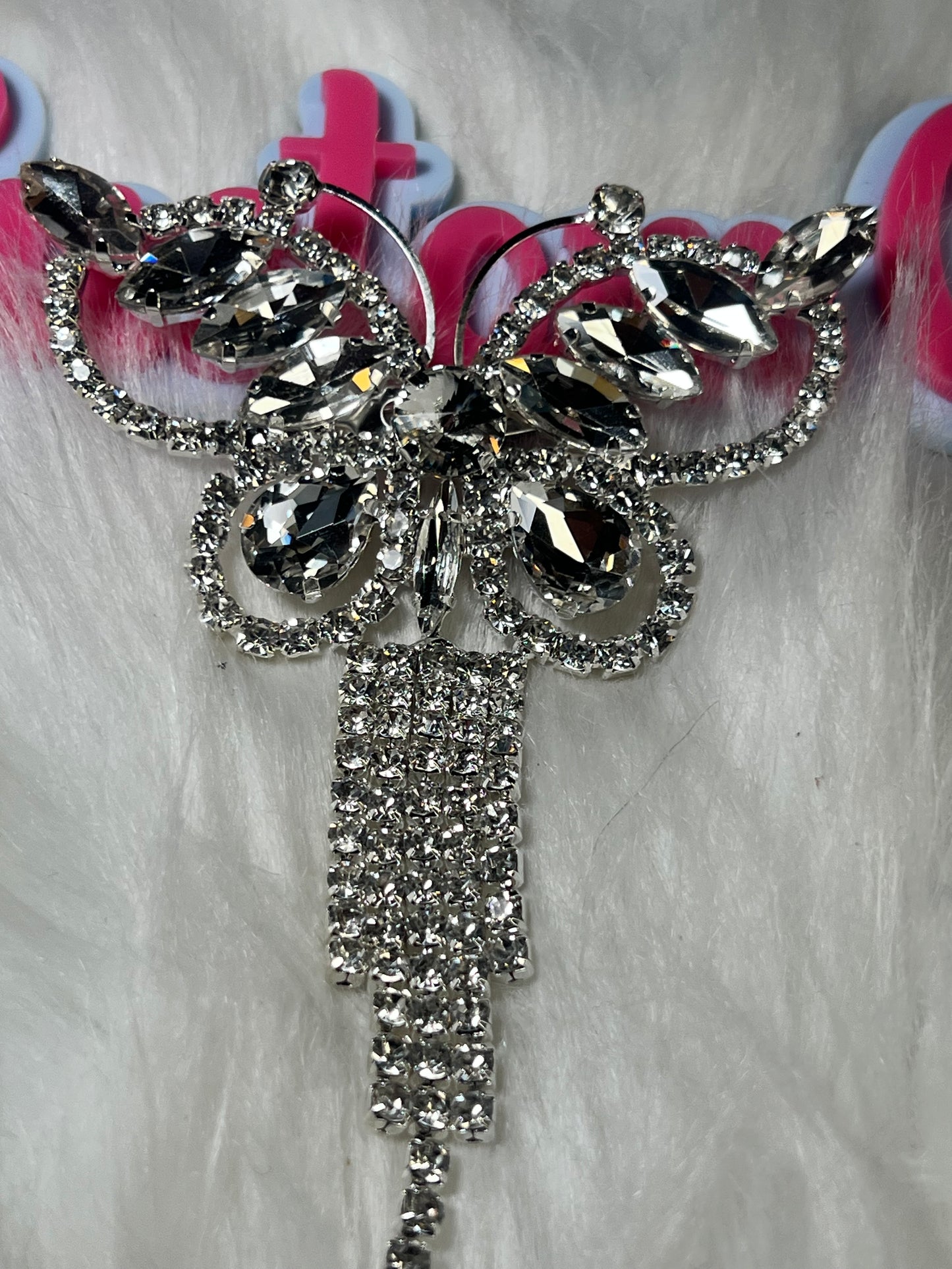 Crystal Butterfly Rhinestone Brooch 🦋