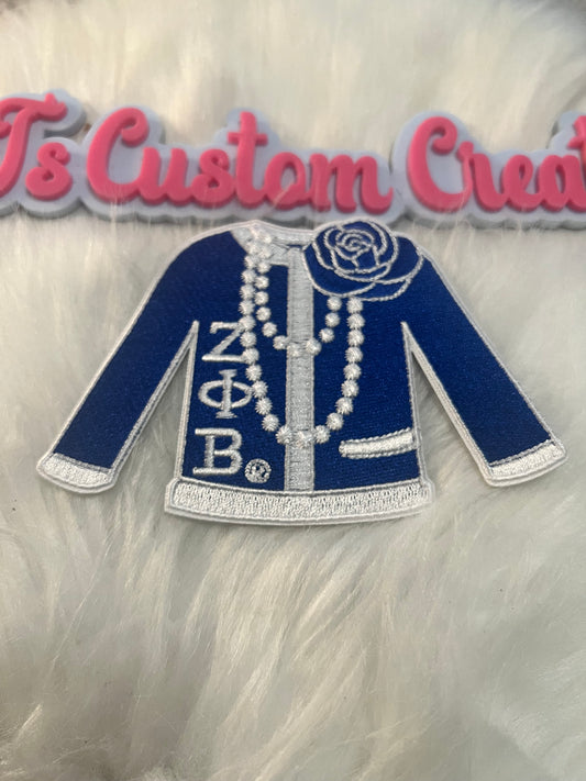 Zeta Jacket Rose Pearls