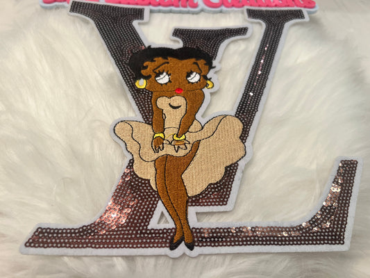 Sequin LV Betty Boop