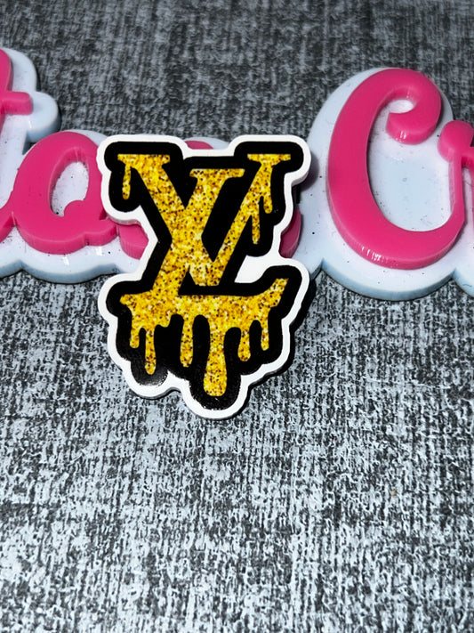 Drip Letter Acrylic Planar – Glam Fashion Craft Embellishment