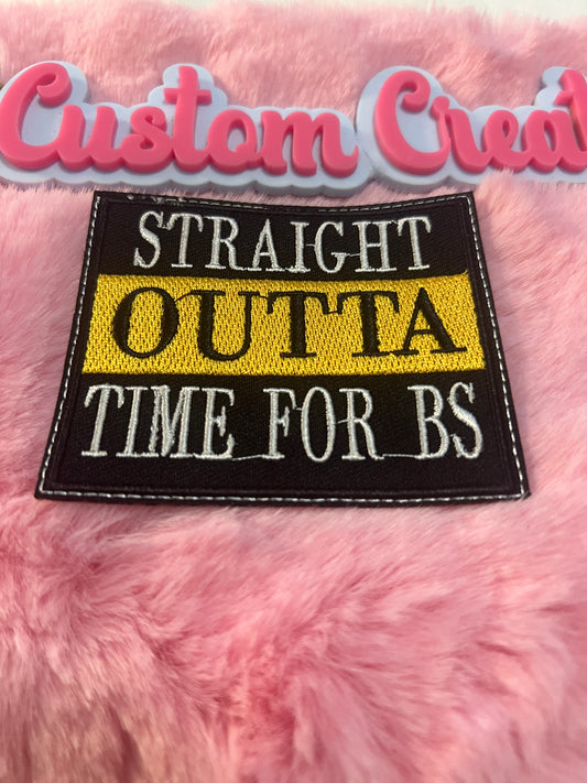 Straight out of BS