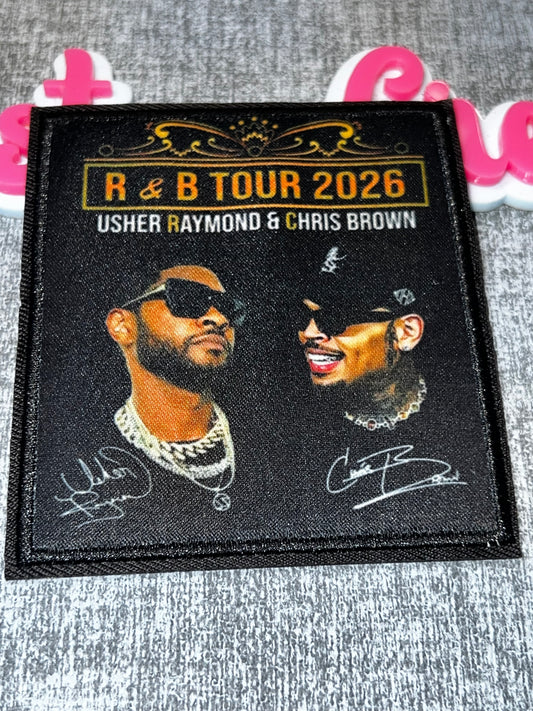 Tour 2026 Duo Patch – Music Performance Style Fashion Patch