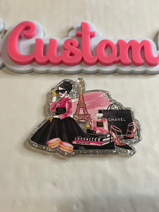 Pink Black CC Paris Look