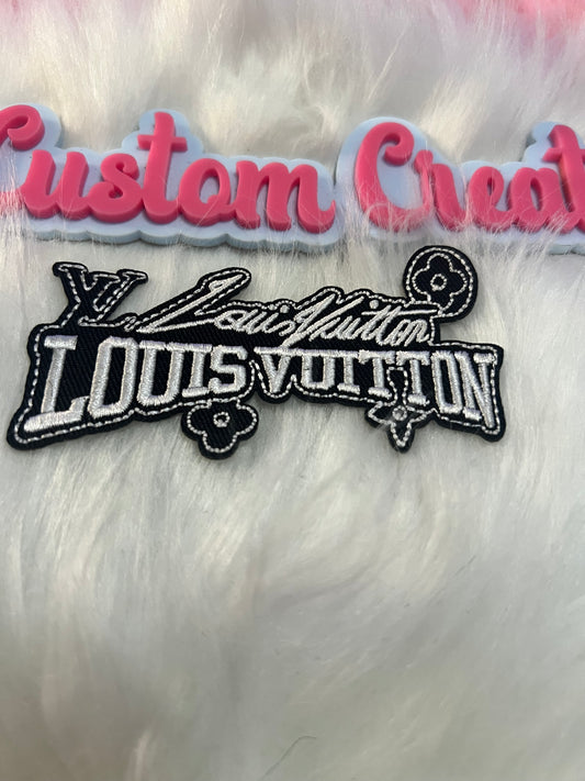 Black White LV Word