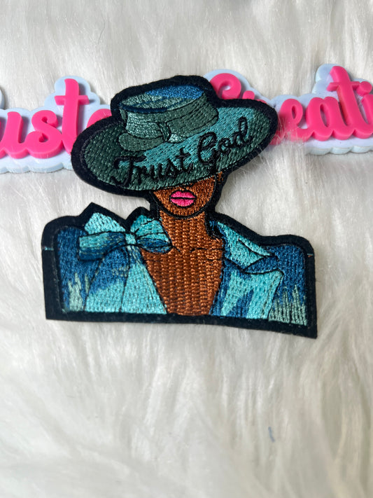 Trust God Blue Hat Religion