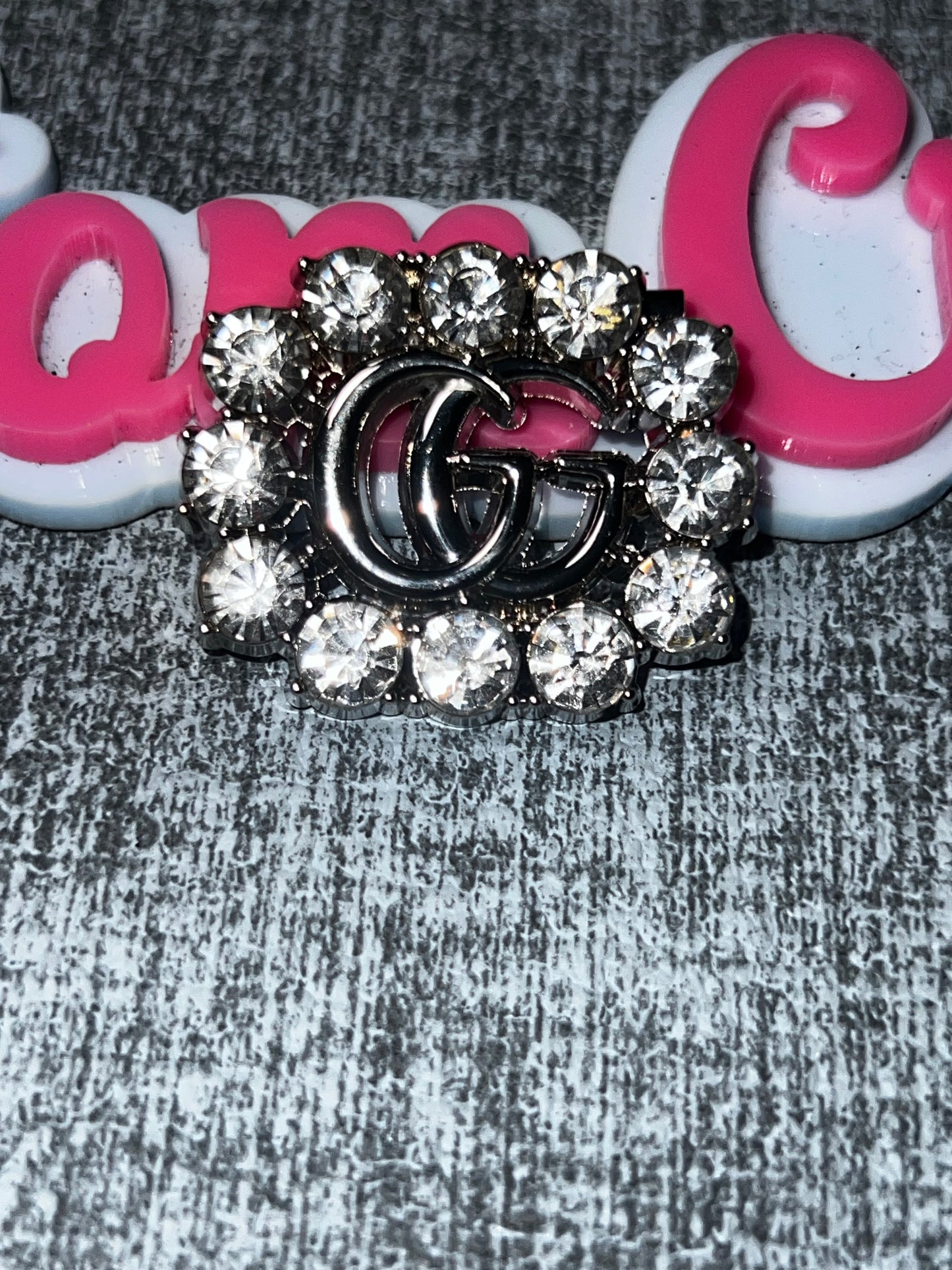 Silver Rhinestone Fashion Brooch – Crystal Statement Pin