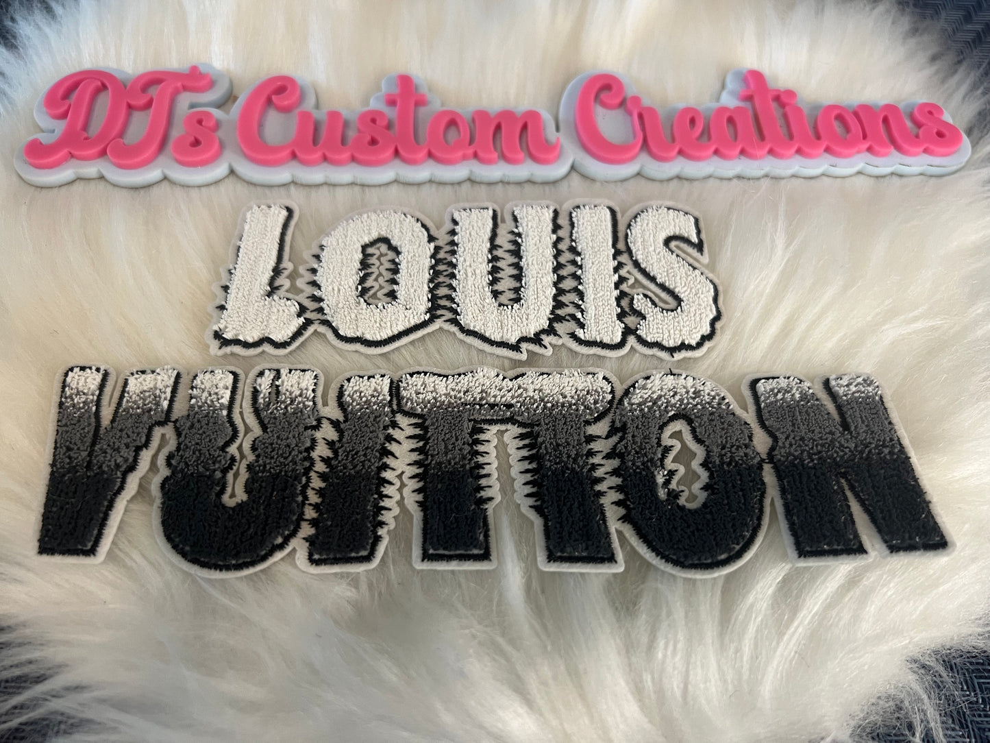 Black White LV word
