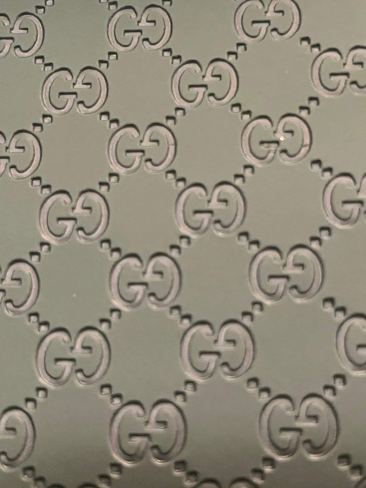 Forest Green GG Embossed