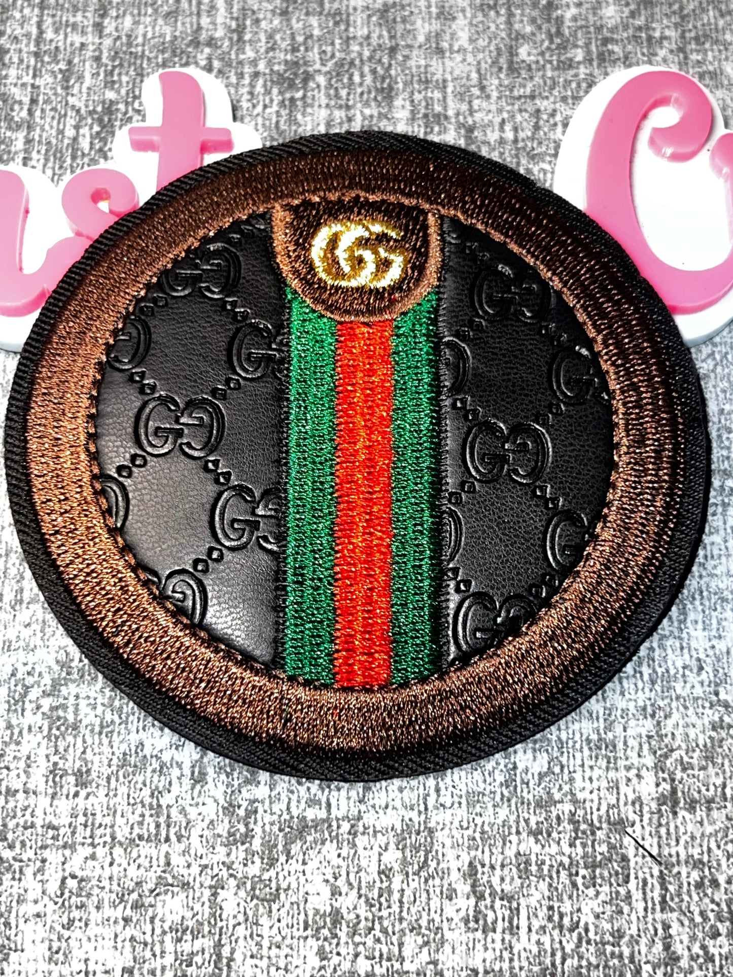 Circle Stripe Embroidered Fashion Patch Iron On