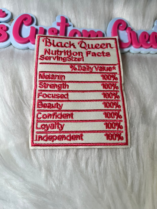 Pink Black Queen Nutrition