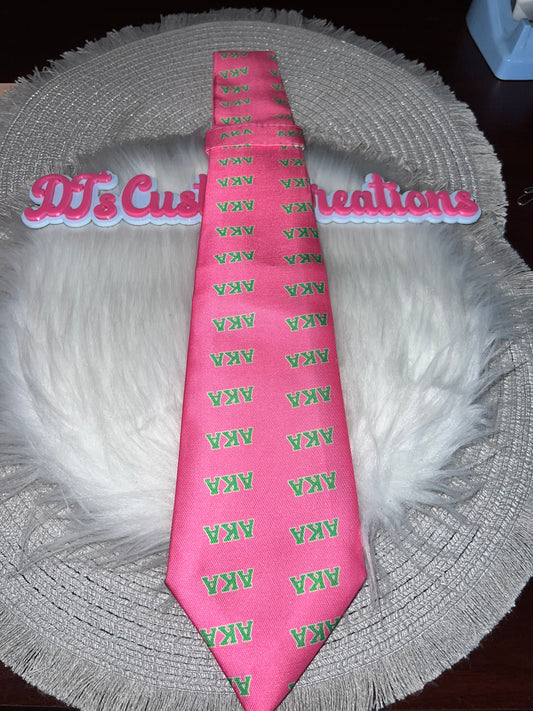 💚💗 Green AKA Crest Tie