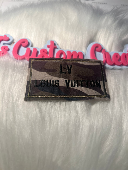 Camo LV Square