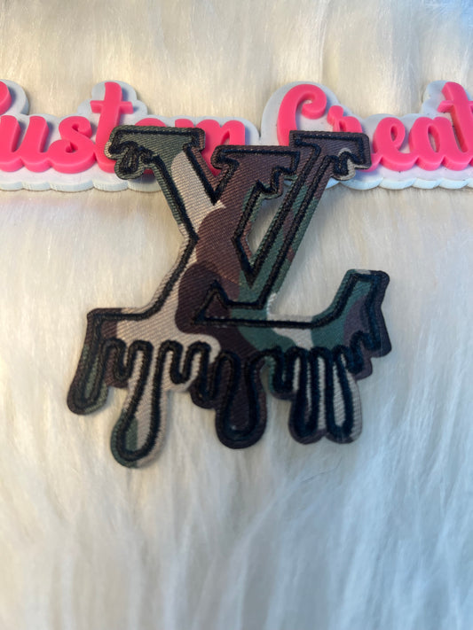 Camo LV Dripping
