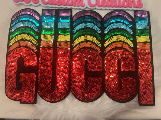 Colorful Sequin GG