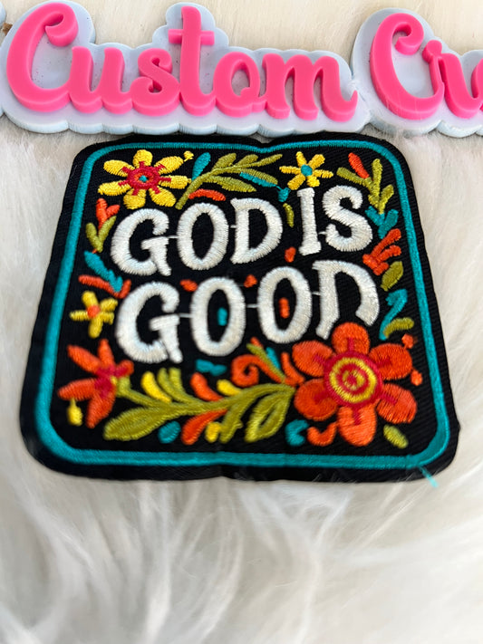 God is Good Flowers Religion
