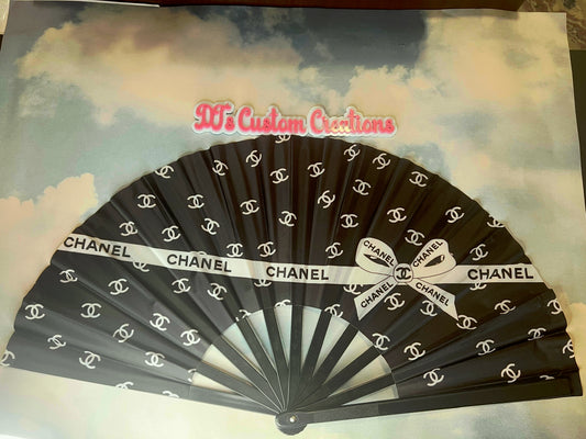 Black White CC fan