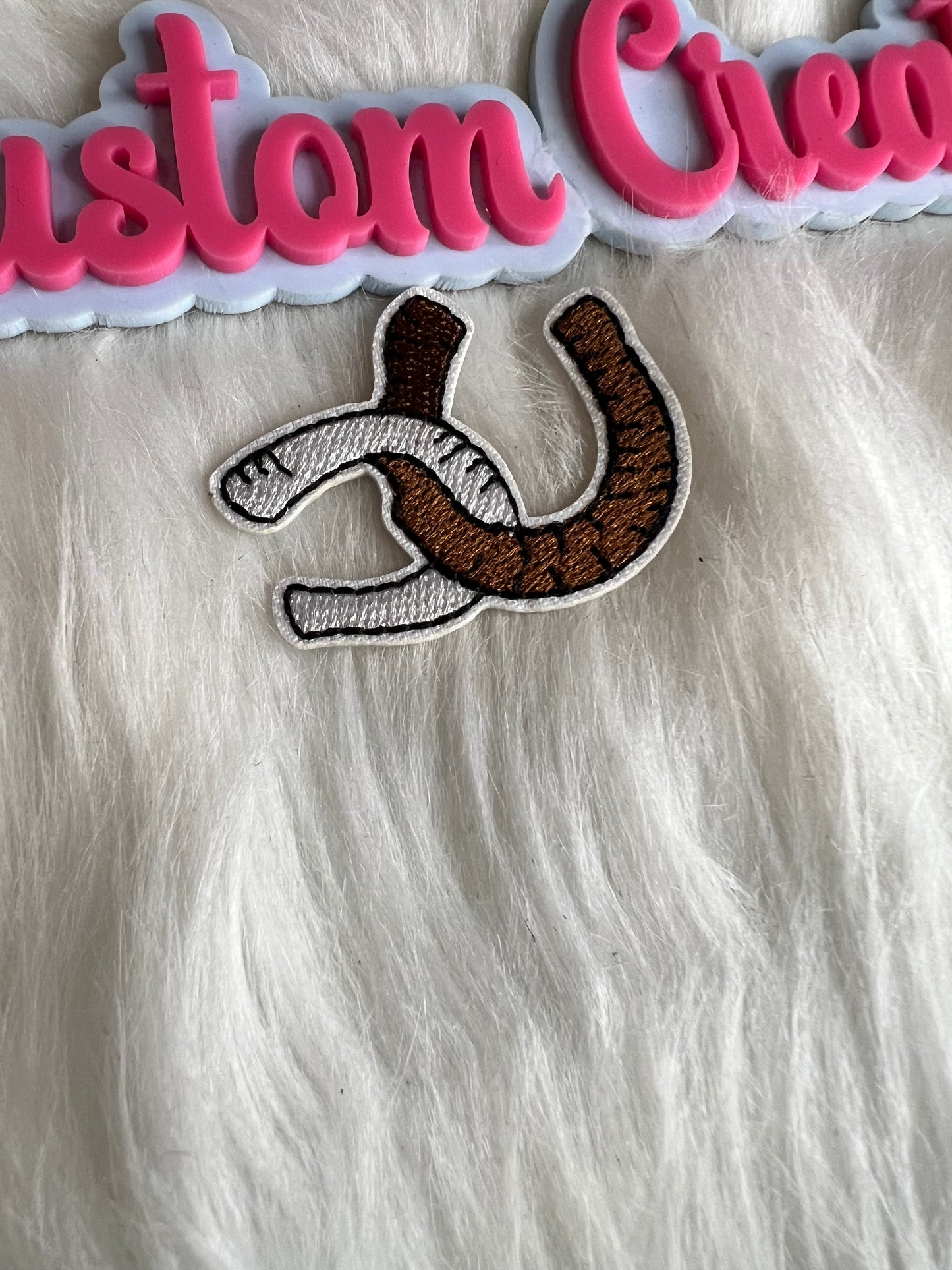 Brown & White Horse show