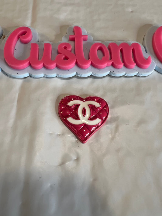 Hot Pink CC Heart