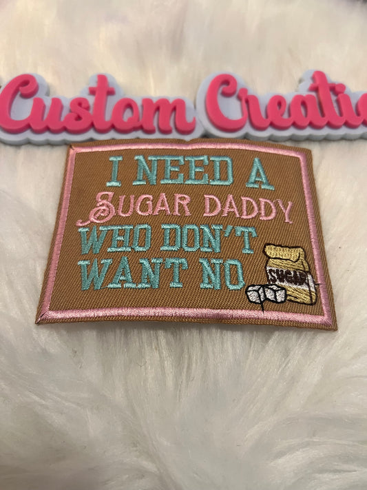 I need Suga Daddy