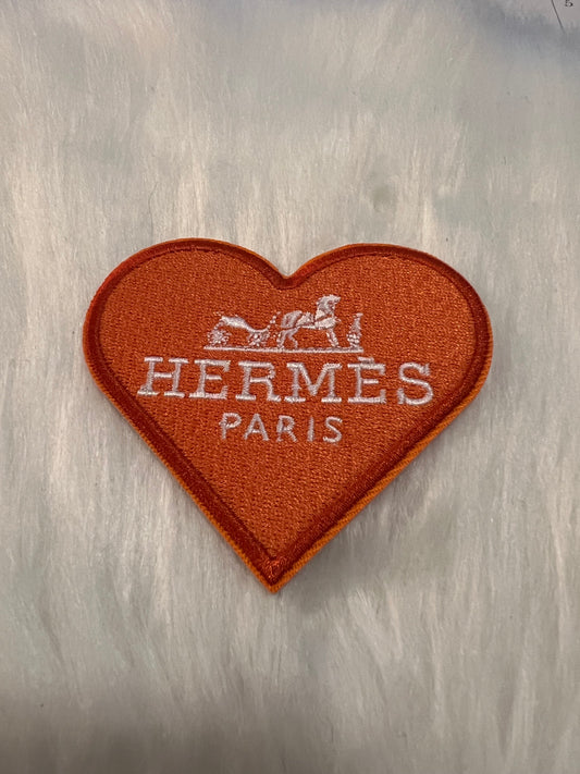 Orange Hermes Heart