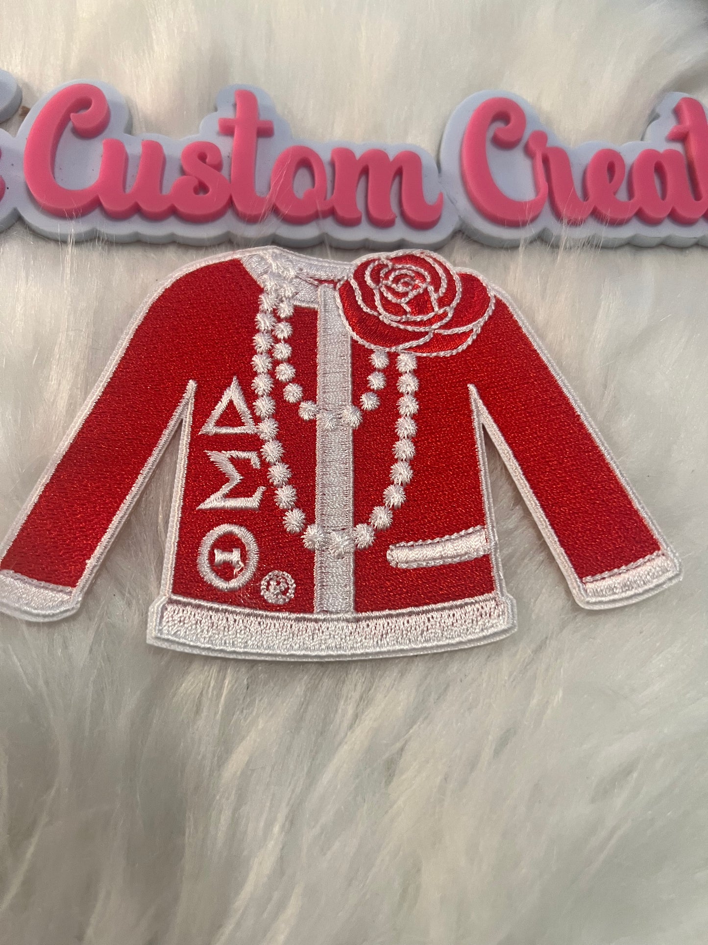 Delta Jacket Rose Pearls