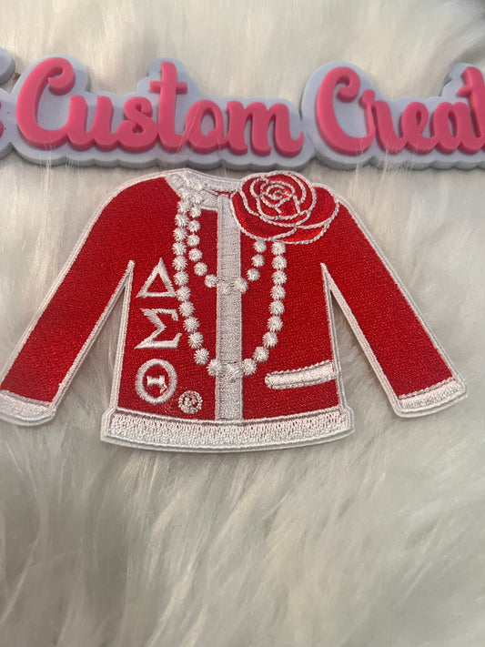 Delta Jacket Rose Pearls