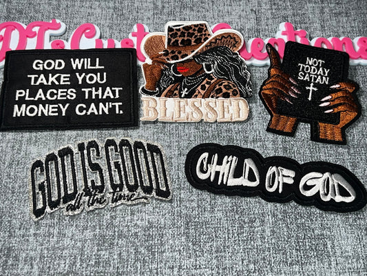 Faith Patch Bundle – Blessed Collection