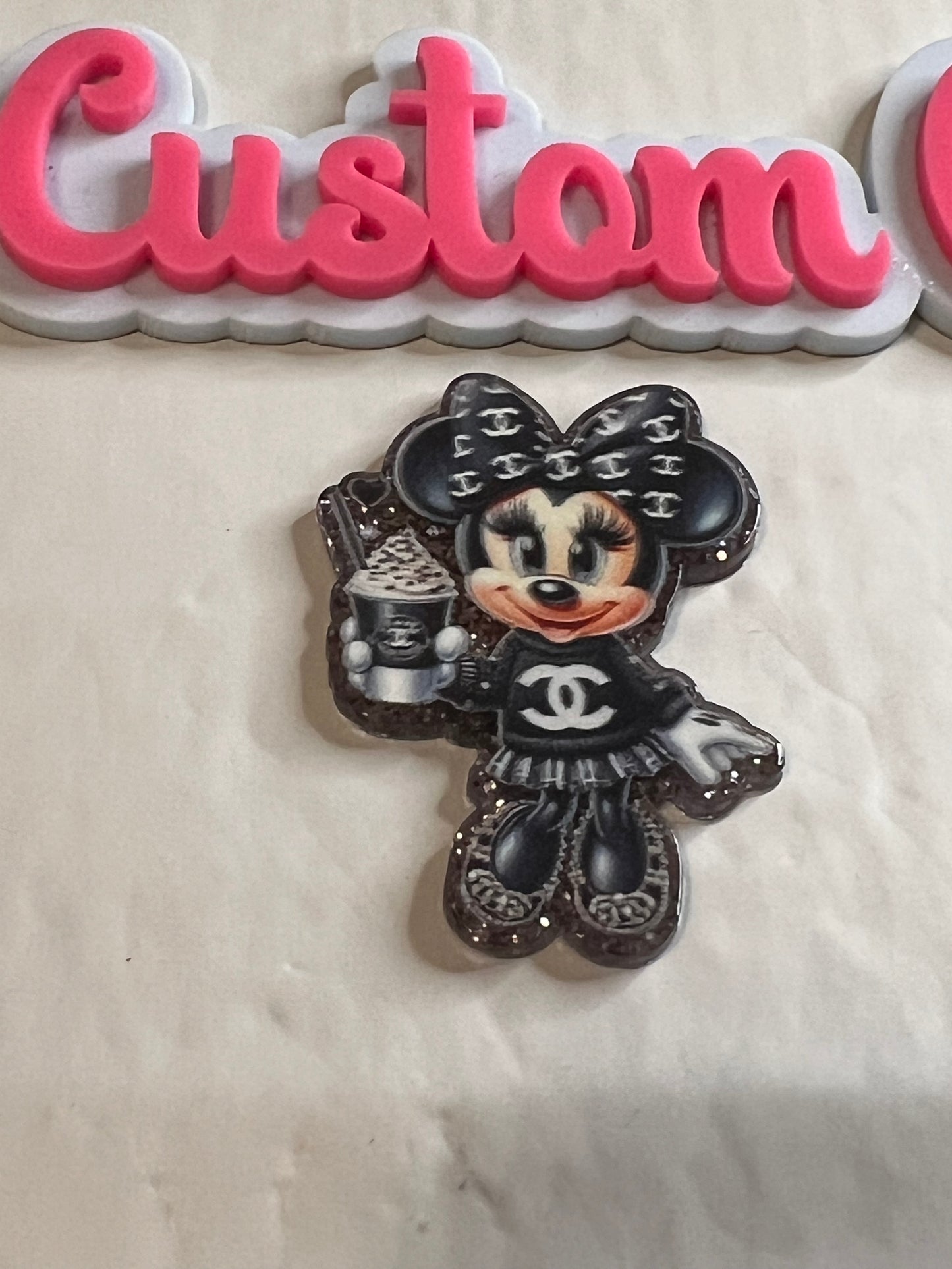 Minnie CC with drink