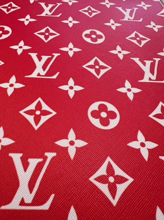 Big Letter LV Red
