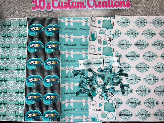 “T-Teal Glam Lips Collection”