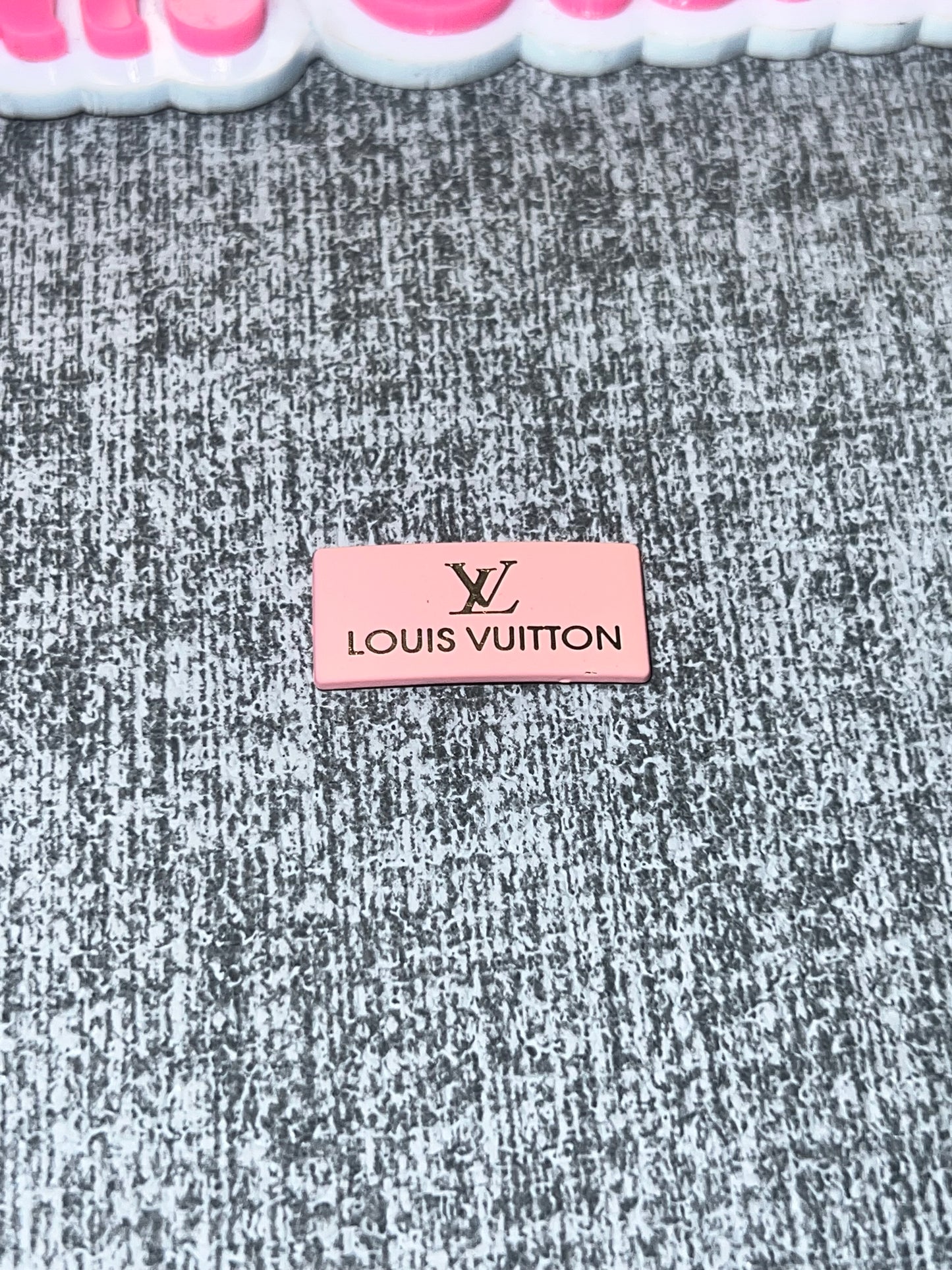 Matte Pink Rectangle Luxe Flat Back Charm – DIY Craft Embellishment