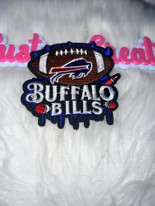 🏈 Buffalo Bills Football Patch (Iron-On) NBA