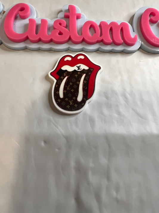 Red LV Lips