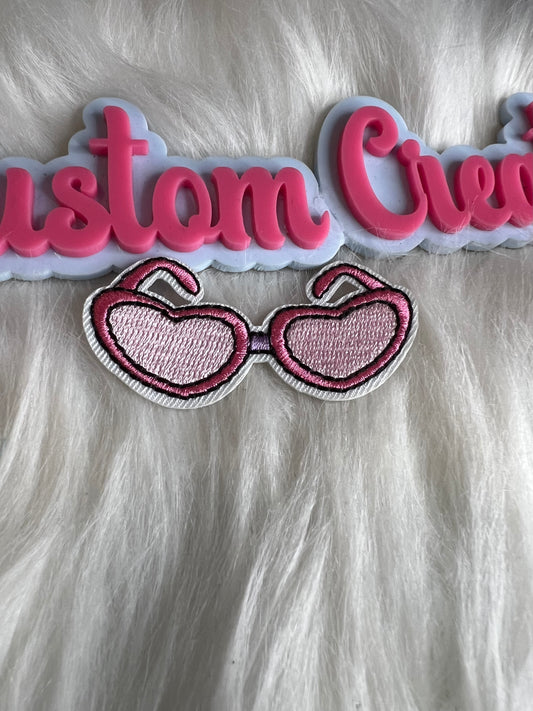 Pink glasses Heart