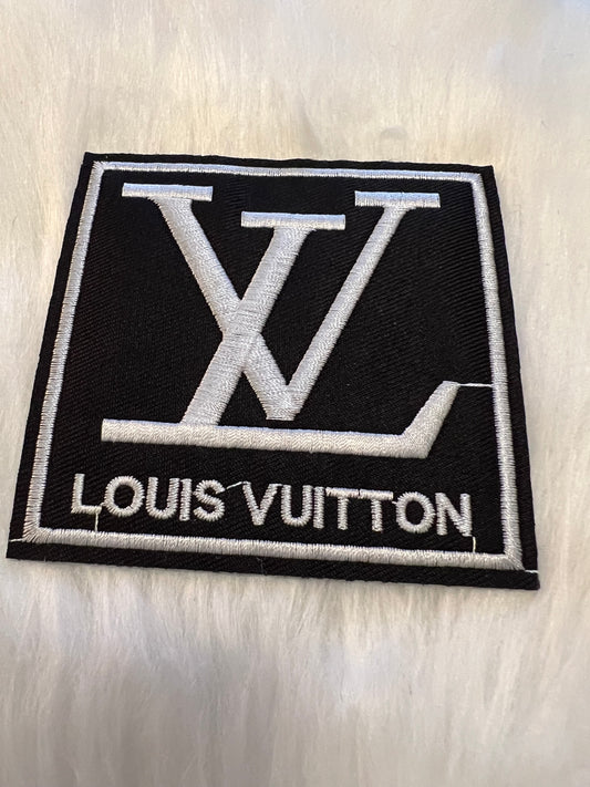 White Black LV Square