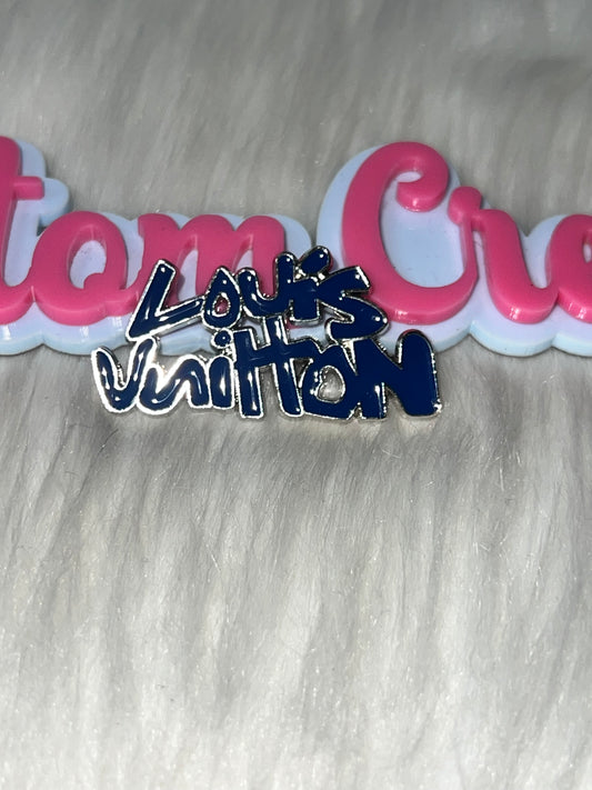 Luxe Script Fashion Charm