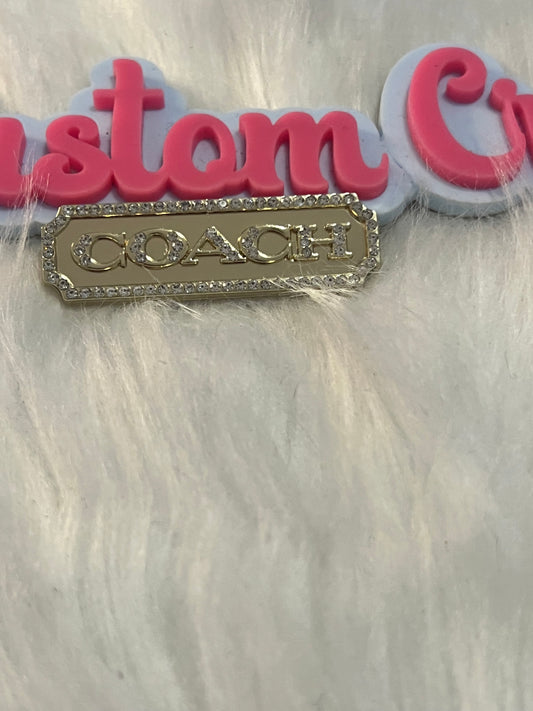Gold Coach Brooch