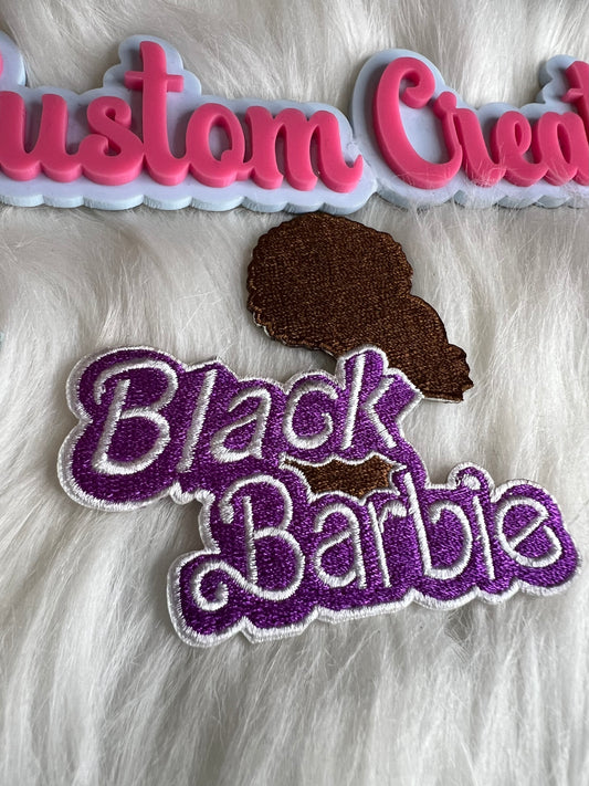 Purple Black Barbie