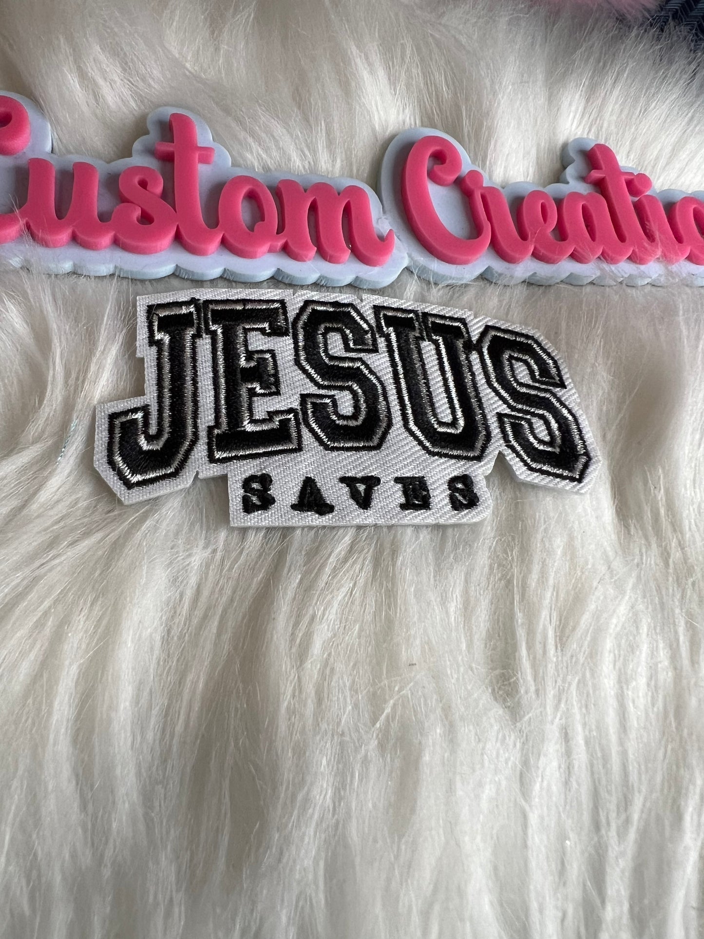 Black White Jesus Saves