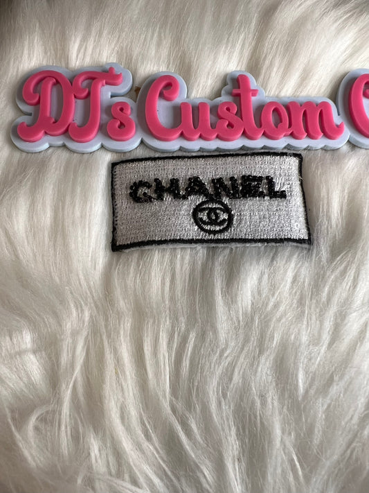 White Square Sequin CC