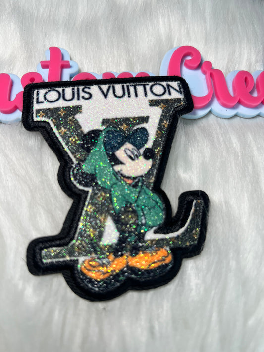 💚✨ LV Mickey Iron-On Patch