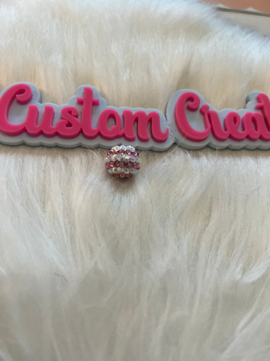 Small Pink White Focal