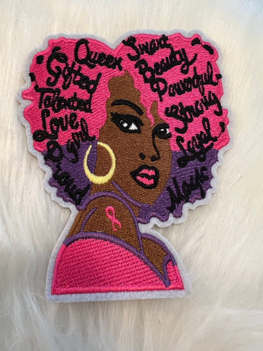 Pink Hair Lady Cancer Savior