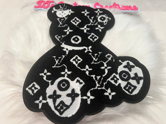 Black White LV bear