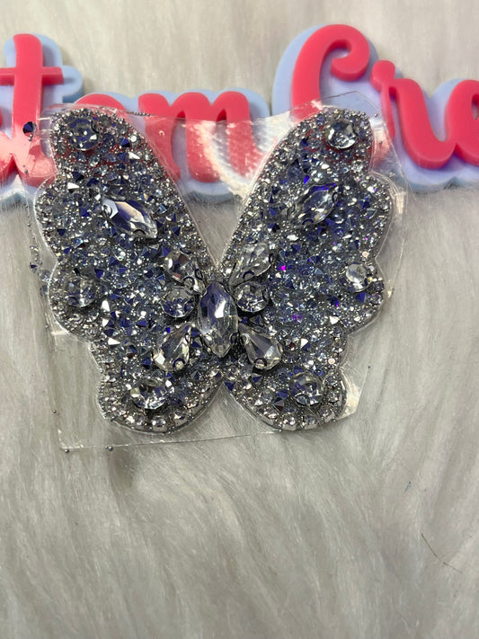 🦋 Crystal Butterfly Statement Patch