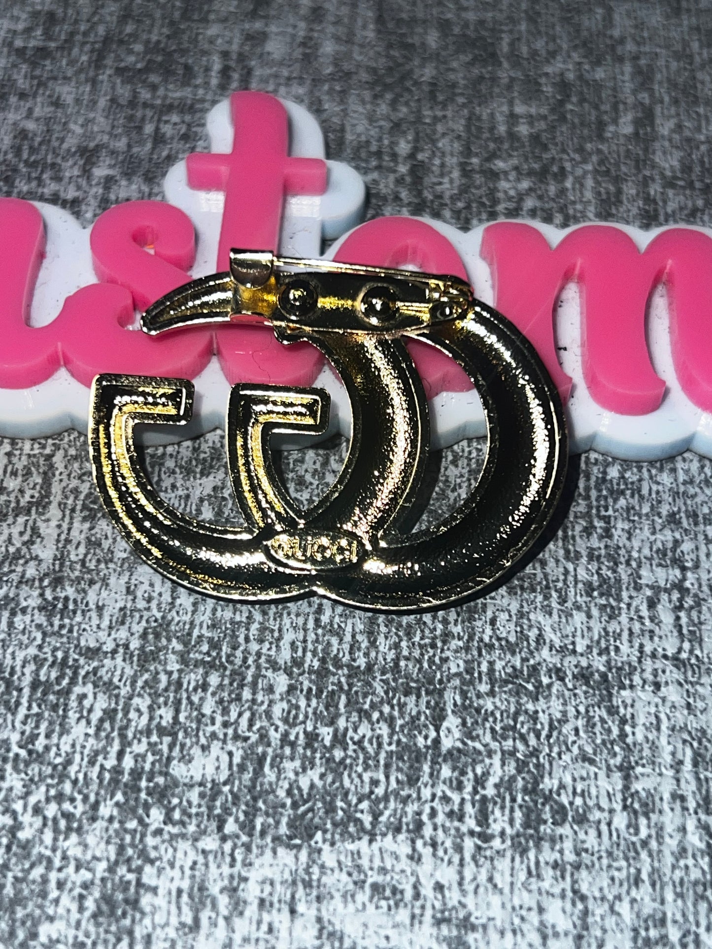 Crystal Double Circle Brooch Pin – Sparkling Statement Fashion Jewelry